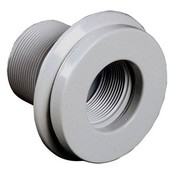 vacuum cleaner connection incl. cap 5-6m³ light gray