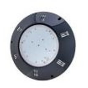 projecteur plat à collerette décorative anthracite