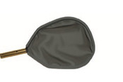 Luxurious surface landing net with metal rim