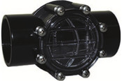 Non-return valve 2 x 63 mm to be glued with control sight