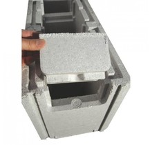 Solidbric end piece top and bottom per pair