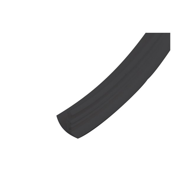 Bande de finition liner 30 mètres noir 7mm