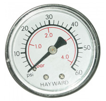 manometer 0-4 bar dry rear connection
