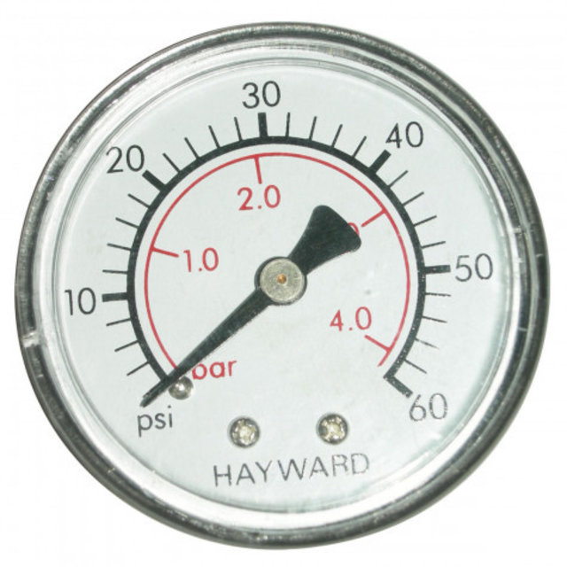manometer 0-4 bar dry rear connection