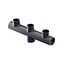 Distributor/collector 50mm tube 50mm x 50mm x 50mm