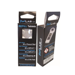 Testtabletten PoolLab navulling