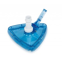 aspirateur à fond triangulaire avec poids.