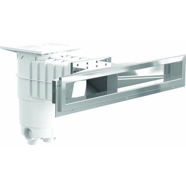 A800 hoogwaterlijn skimmer RVS voor Liners & paneel A800 hoogwaterlijn skimmer RVS voor Liners & paneel