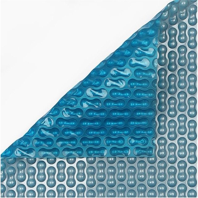 Bubbelzeil 400 micron blauw/zilver prijs/m²