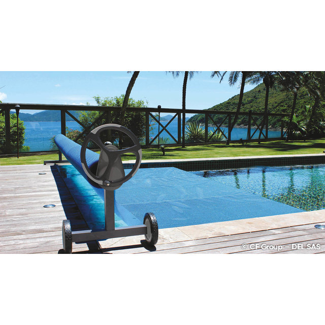 T-Presto enroulable avec réduction pour piscines jusqu'à 6 X 12