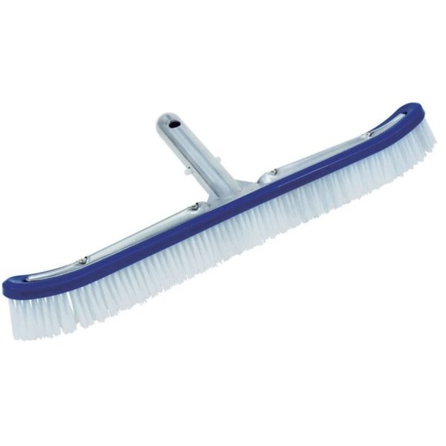 wall brush reinforced with aluminum back.