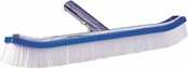 wall brush reinforced with aluminum back.