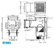 auto skim SP1084 liner small opening