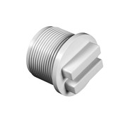 Afsluitstop met o ring / draad 33mm gekleurd