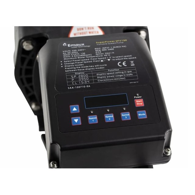 Pompe variable SuperPower SPV150