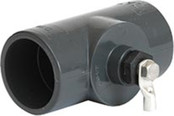 PVC sleeve with earthing 63mm