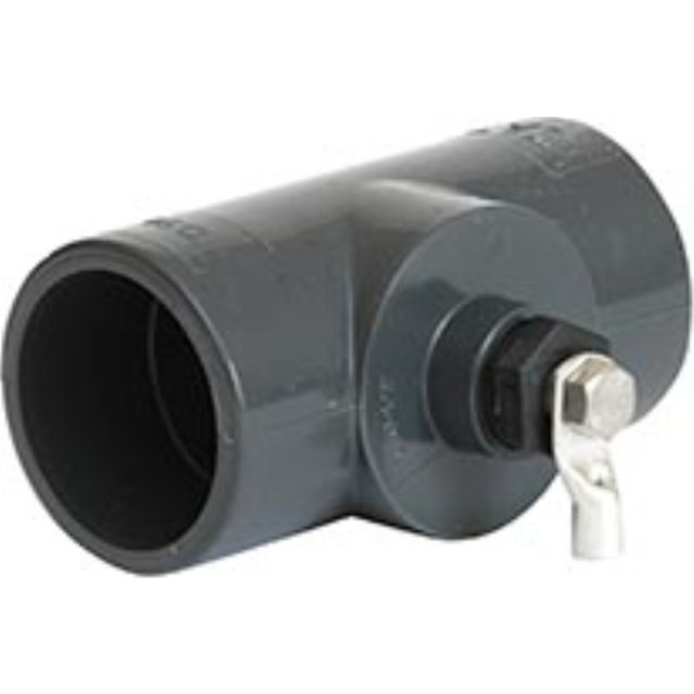 PVC sleeve with earthing 63mm