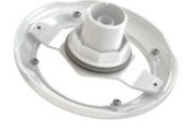 White mounting flange + mounting for Moonlight floodlight