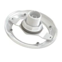 Bride encastrable blanche + fixation