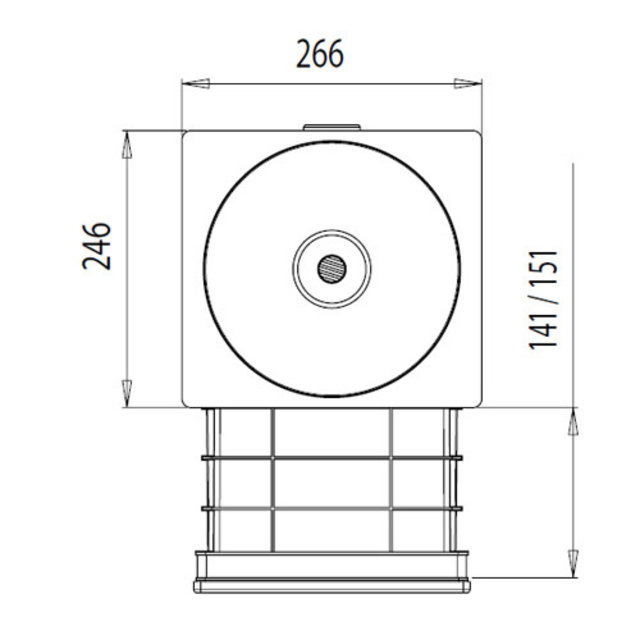 A200 skimmer concrete & Liner, panel liner
