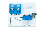 Panel DUAL pH/Rx with flow switch. Dosing pumps 1.6 l/h