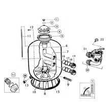 sand filter sidemount model.