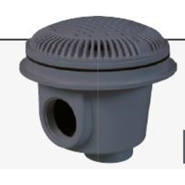 Revêtement anti-vortex de fond de fosse anthracite. Revêtement anti-vortex de fond de fosse anthracite.