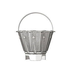 Universal skimmer basket