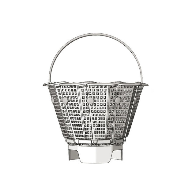 Universal skimmer basket