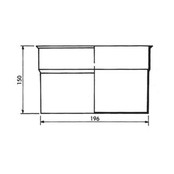 Stelkraag voor skimmerdeksels van de C1276, C1277 skimmers Stelkraag voor skimmerdeksels van de C1276, C1277 skimmers