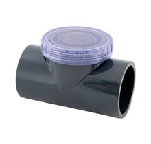 Non-return valve ''T'' clear cover PN10