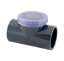Couvercle transparent de clapet anti-retour en T PN10 63 mm