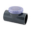 Couvercle transparent de clapet anti-retour en T PN10 63 mm