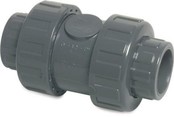 Clapet anti-retour à ressort en PVC 63 mm