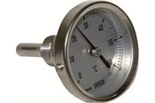 Thermometer, sleeve in stainless steel