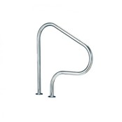 Paar handgrepen in RVS 316 flensbevestiging