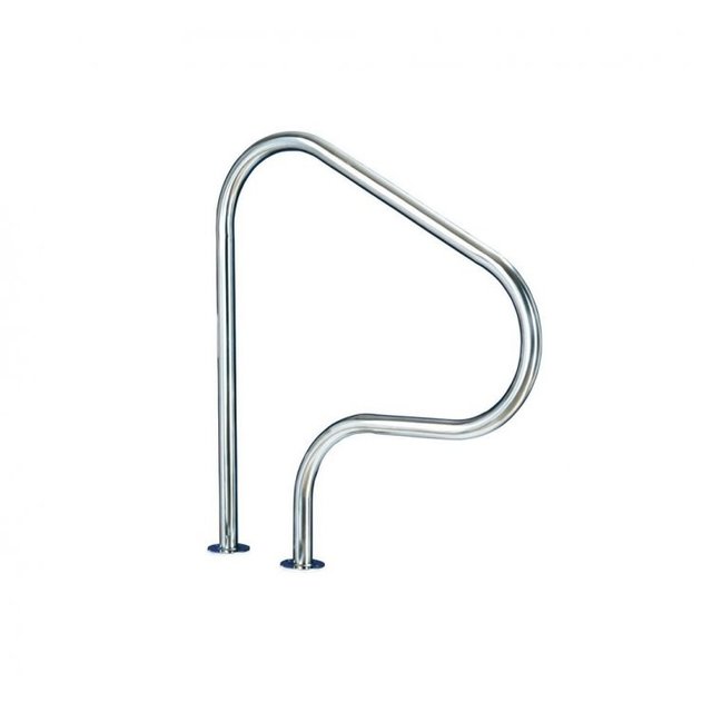 Paire de poignées en inox 316 montage bride