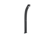 Douche solaire en aluminium anthracite 30L