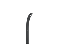 Douche solaire en aluminium anthracite 30L