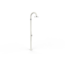 Arkema Design Traditional white polyethylene shower