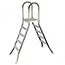Flexinox Échelle en acier inoxydable 316, 5/5 barreaux