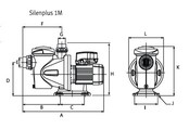 Silen Plus 1M + evopool Silen Plus 1M + evopool