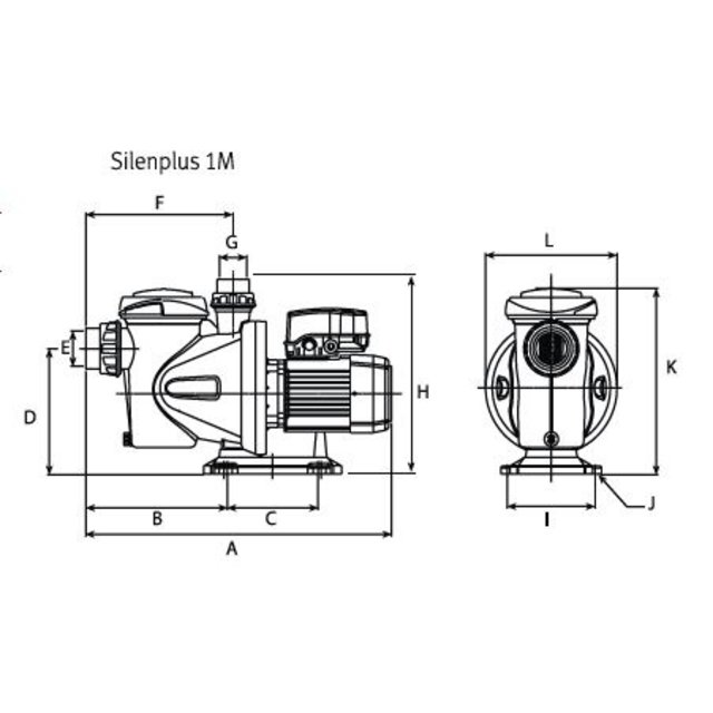 Silen Plus 1M + evopool Silen Plus 1M + evopool