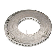 RVS bevestigingsstrook 12mm x 1mm x 10