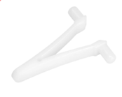 V-clip universal for vacuum cleaner and brush connector