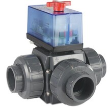 Robinet à trois voies 50 mm type S4 D50 PVC 230 V Solar Eco