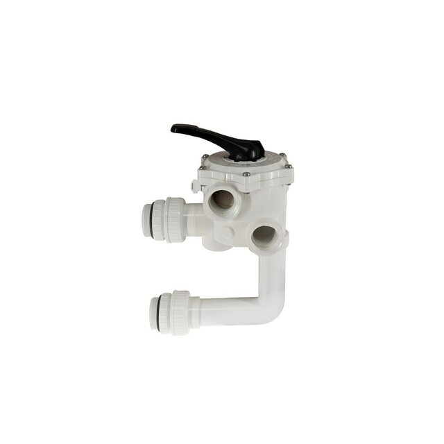 vanne latérale 2", complète avec raccords 2" M