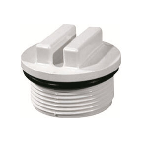 Afsluitstop met o ring / draad 33mm