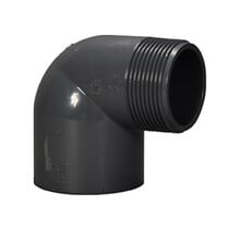 Glue/screw knee 90°