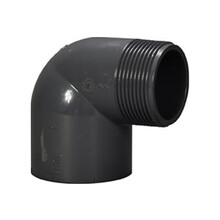 Knie 90° lijmen/schroeven